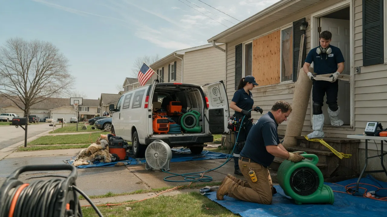 Water Damage Restoration in Venus, PA near me